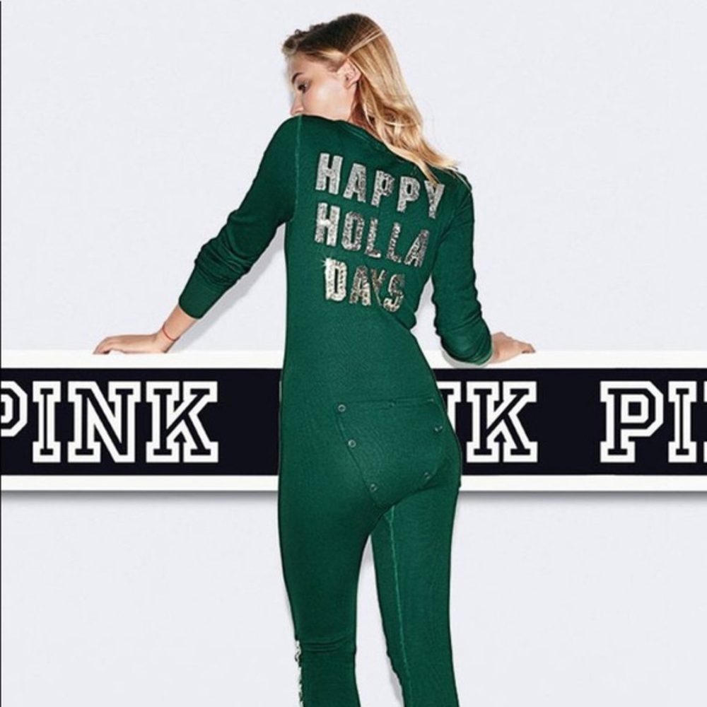 Victoria’s Secret pink onesie